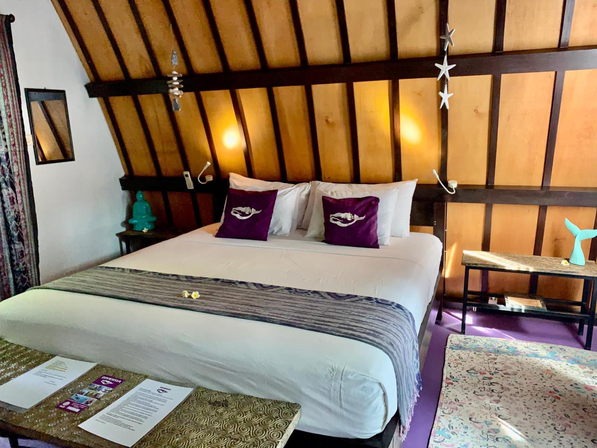 Diversia Diving Club & Bungalows Gili Trawangan Eksteriør billede
